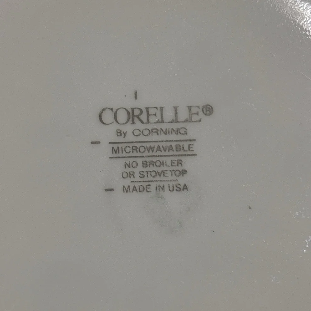 Corning Ware Corelle BLUE HEARTS Salad Plate 6 3/4 inch